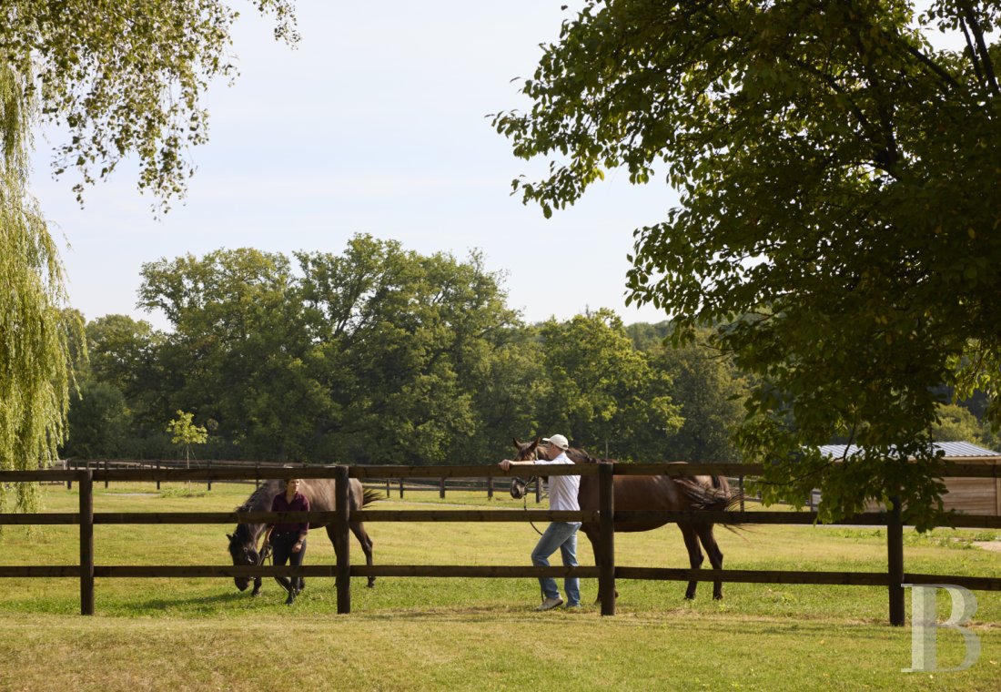 En Pays d’Auge, non loin de Lisieux, une ancienne ferme du 19e siècle transformée en paradis équestre - photo  n°16